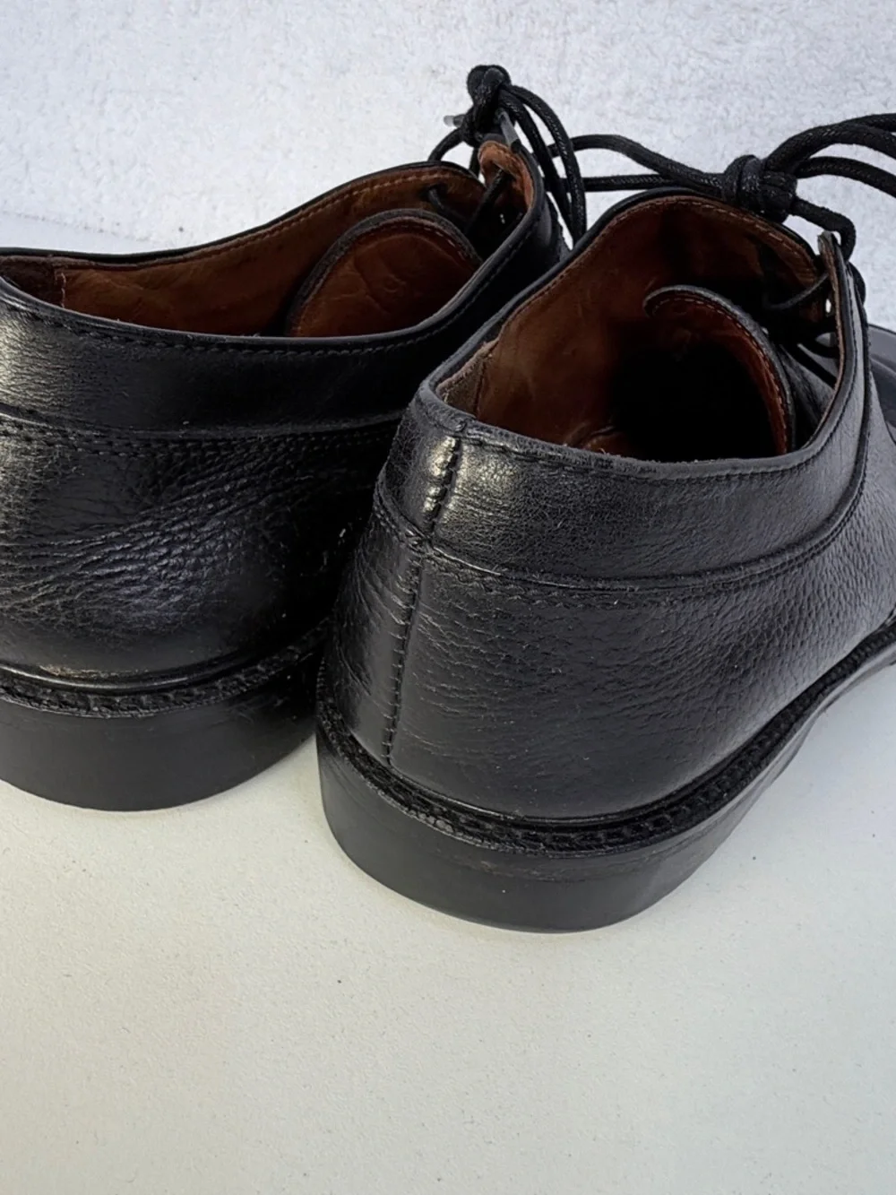 Cole Haan Black Leather Oxford Dress Shoes Mens 11 Classic Lace Up